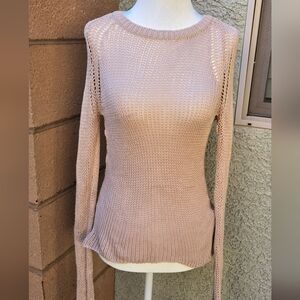NSF Light Brown Knit Sweater